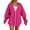 Hot Pink, variant on Women's Hoodies Winter Clothes for Women Women's Hoodie Soft Comfortable Pullover Sweatshirt Casual Loose Fit Long Sleeve Warm Winter Fall Outerwear Beige - L