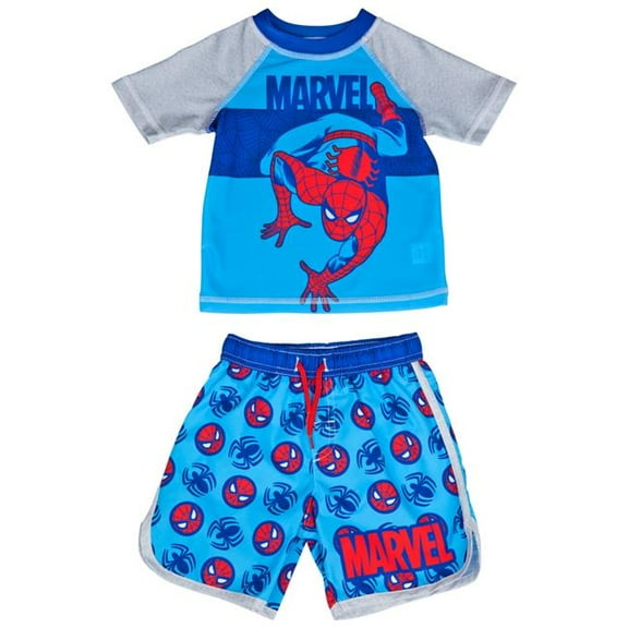 Character & Symbols Toddler Swimshorts & Rashguard Set - Toddler 2T