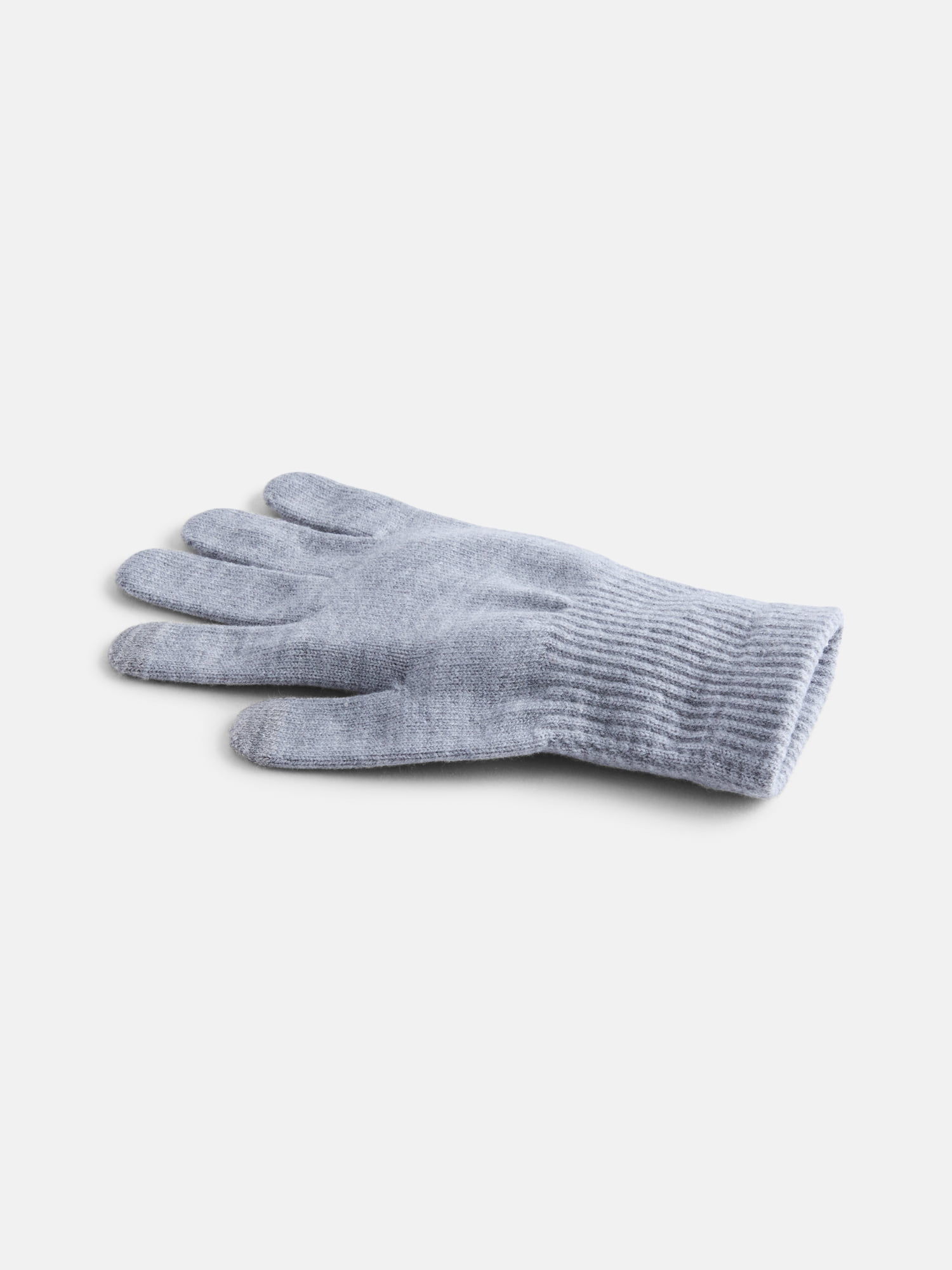 Scenario Women's Tech Touch Knit Gloves, Medium Grey Heather