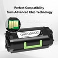 thumbnail image 3 of Compatible Lexmark 521H (52D1H00) Toner Cartridge Black By Superink, 3 of 6