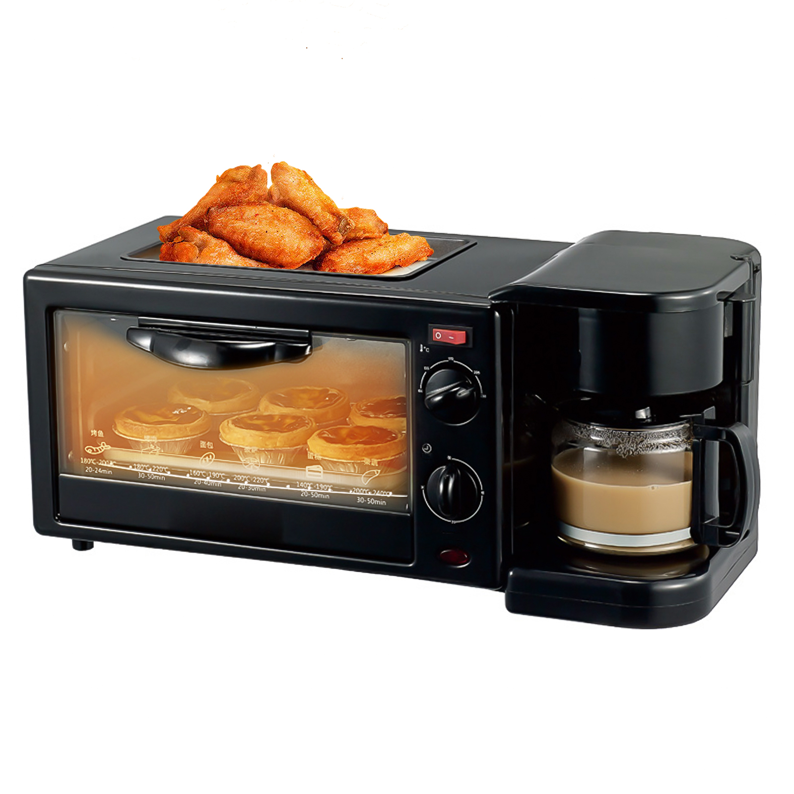 WOOW DEPOT 3 in 1 Electric Breakfast 