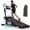 Black-1, variant on 4-in-1 Foldable Walking Pad Treadmill with 16% Incline, 2.5HP Quiet Motor, Handles & 330 lb Capacity - Ideal for Home & Office Use Deep Black