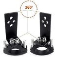 thumbnail image 2 of 2 Pack Motorcycle Fork Tube Clamps Horizontal/Vertical Installation LED Light Bar Mount 22mm-36mm, 2 of 5