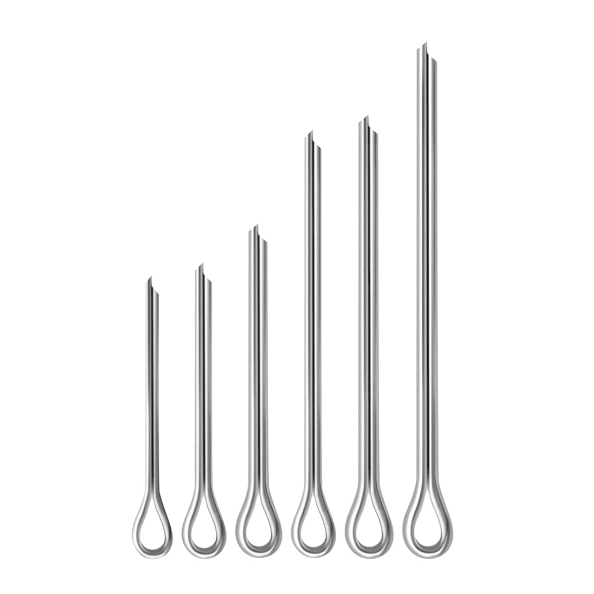 410Pcs Cotter Pin Assortment Kit, Metal Cotter Pins, Hardware Pins Cotter Pin Set for Trucks, Hitch Pin Lock System