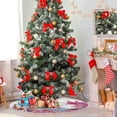 thumbnail image 4 of FMSHPON Traditional Kimono Xmas Christmas Tree Skirt Stand Mat for Holiday Party Decoration Indoor Outdoor 48 inches, 4 of 6