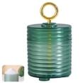 thumbnail image 2 of Yuarrent Limpiador facial Espuma Manual de cara Espuma Gel de ducha portátil Champú Espuma Botella de espuma con anillo Mango chapado en oro para Accesorios de baño Verde Yuarrent HA027129-01, 2 of 6