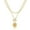 Gold-Coin Pendant, variant on Layered Necklaces for Women 14K Gold Plated Cuban Link Chain Choker Necklaces Toggle Necklace Dainty Black Crystal Square Pendant Necklace Boho Style Jewelry Birthday Gifts for Women