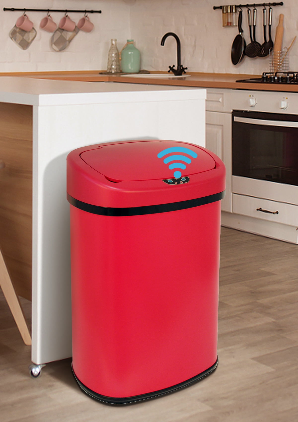 13 Gallon Kitchen Garbage Can Automatic Trash Can 13 Gallon Stainless