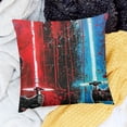 thumbnail image 2 of SHANXI Soft Red Blue Cool Design Cushion Covers for Living Room Bedroom Decorative Throw Pillowcases for Sofa Couch Chair 20x20in, 2 of 5