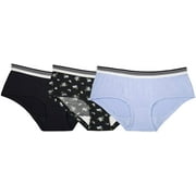 Fruit of the Loom Girls' Underwear Soft and Comfy Boy Brief Panties (Assorted Colors, X-Large)