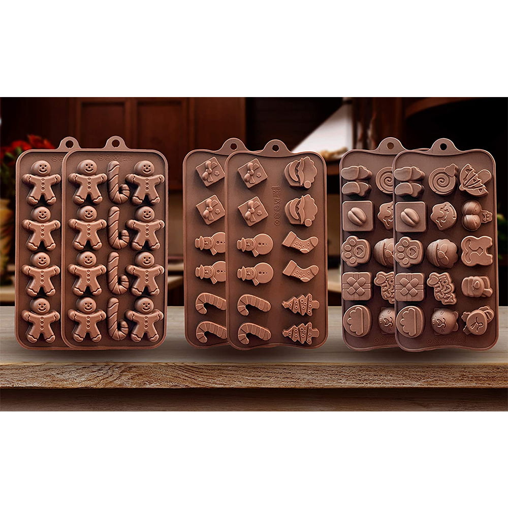  Customer reviews: Allinlove 3 Pack 6 Lock Key Shapes Fondant Silicone  Mold Candy Making Mould Chocolate Candy Molds Soap Mold Candle Molds Craft  Mould DIY Handmade Cake Decoration