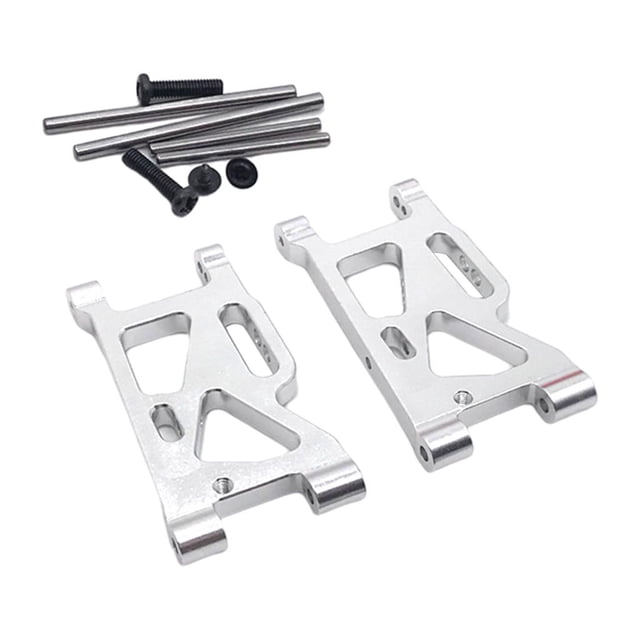 Brazo Oscilante Delantero RC Para WLtoys 144001 124018 1:12 Accesorios De Modelo De Coche Plateado Sunnimix Brazo oscilante RC