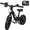 Black, variant on QUIKRA Electric Balance Bike for Kids, 180W Motor, 14-Inch Pneumatic Tires, 3-Speed, Adjustable Seat, up to 9.3mph, Kids Electric Bike for Ages 3-7,Blue