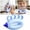 Blue, variant on Silicone Hand Grip Strengthener Finger Exercise Resistance Trainer Ergonomic Fine Motor Skills Tool for Boys Girls Home, School, Hand Therapy & Sports Performance Use