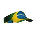 thumbnail image 7 of Brazilian Flag Sports Sun Visor Hats Adjustable Sun Visor Caps For Women And Men, 7 of 7