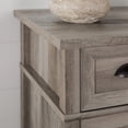 thumbnail image 6 of Walker Edison Farmhouse 6 Drawer Dresser, Grey Wash, 6 of 25