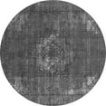 thumbnail image 1 of Ahgly Company Indoor Round Persian Gray Bohemian Area Rugs, 5' Round, 1 of 4