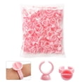 thumbnail image 1 of 1Set Eyelash Extension Glue Rings Glue Holder Dropper Eyelash Adhesive Disposable Kit Set, 1 of 8