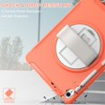 thumbnail image 6 of SaniMore for iPad 10th Generation 10.9" 2022 Case, 3 Layers Multi-Functional Case with Pencil Holder & Hand Strap Multi-Angle Kickstand Shockproof Protective Case for Women Men, Livingcoral, 6 of 10