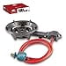 thumbnail image 3 of Alpine Cuisine 40,000 BTU Gas Stove Burner 13 Inch with Cast Iron legs | High-Pressure Cast-Iron Propane Burner & Hose - Kitchen Equipment & Camping Burner | Perfect for Home & Outdoor Cooking, 3 of 5