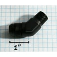 thumbnail image 5 of (one) AN8 8AN Male to 3/8NPT Male 45 Degree Fuel Oil Gas Line Fitting Adapter, 5 of 6