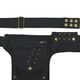 thumbnail image 4 of Riñonera Zulema Bolsa de viaje para cuerpo cruzado negro Correa desmontable, 4 of 8