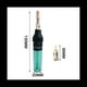 thumbnail image 3 of 1300 ℃ Celsius Butano 4 en 1 Soldador de Gas Soldador de Gas Butano InaláMbrico BolíGrafo de Soldadura Quemador Kit de Soldadura A+B, 3 of 5