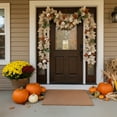 thumbnail image 5 of Zawou 69 Inch Artificial Maple Leaf and Pumpkin Vine Garland, Fall Harvest Decoration for Dining Tables, Fireplaces, Indoor and Outdoor Thanksgiving, and Halloween Party, 5 of 7