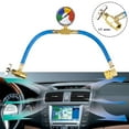 thumbnail image 1 of For R134A Car Air Conditioning Recharge Measure Kit Gas Gauge With Filling Hose, 1 of 1