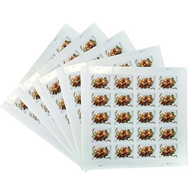 In 2024 Flowers From The Garden USPS Forever Stamps - Strip Of 20, Self ...