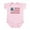 Petal Pink, variant on CafePress - GOP Flag Infant Bodysuit - Baby Light Bodysuit, Size Newborn - 24 Months