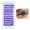 B, variant on Colored Curly Eyelash Clusters Natural Wispy Mixed Length Soft False Lashes Blue Shades