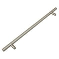 thumbnail image 2 of GlideRite 9 in. Center Solid Modern Cabinet Bar Pulls, Stainless Steel, Pack of 10, 2 of 4