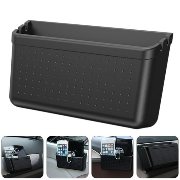 LOLIPPYY 24Pack Car Storage Organizer with Phone Holding and Container Function Black