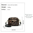 thumbnail image 3 of Aidrani Women's Genuine Leather Shoulder Bag Classic Leopard Pattern Fashion Versatile Cowhide Crossbody Bag, 3 of 5