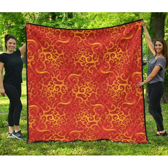 Edredón Premium Flame Fire Pattern