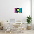 thumbnail image 3 of Stupell Industries Freddie Mercury Pop Style Abstract Painting Black Framed Art Print Wall Art, 20 x 16, 3 of 9