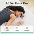 thumbnail image 5 of Novilla 10 Inch Twin XL Mattress, Gel Memory Foam Mattress Twin XL Size in a Box with Comfort Foam for Back Pain Relief & Body Support & Cool Night Sleep, CertiPUR-US Certified, 5 of 5