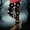 D_ White, variant on Women’s High-Rise Halloween Leggings with Distressed Splatter Bat Silhouette Print Elastic Waist Full-Length for Theme Parties Orange M