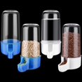 thumbnail image 1 of Comedero automático para pájaros, dispensador de agua para jaula de pájaros, alimentador de agua para pájaros, accesorio para pájaros, botella bebedora (12x5,5 cm), 4 piezas, 1 of 5