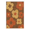 thumbnail image 3 of KUETH 2x3 Allover Floral Entryway Rug, Machine Washable Soft Low Pile Non Slip Backing Rug, OCHRE BLOOM Accent Rug, 3 of 5
