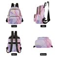 thumbnail image 2 of JIALIOU Mini Backpack Purse for Women Quilted Casual Daypack Small Travel Shoulder Bag, Dreamy Marble, 2 of 7