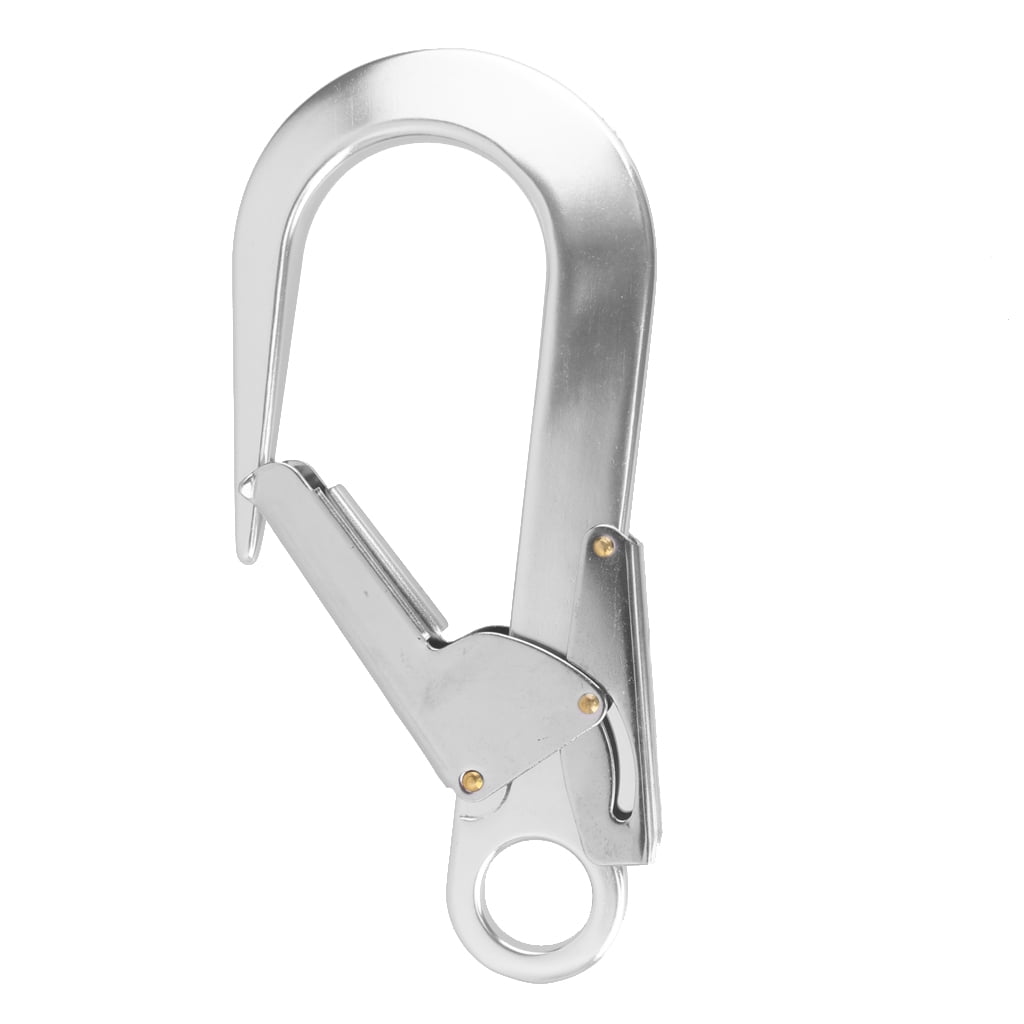 Details about   23KN Double Action Locking Climbing Carabiner Safety Snap Hook Fall Arrest 