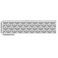 thumbnail image 2 of Ambesonne Cinco de Mayo Fabric by the Yard Upholstery, Monochrome Folk Flora, 10 Yards, Charcoal Grey White, 2 of 4