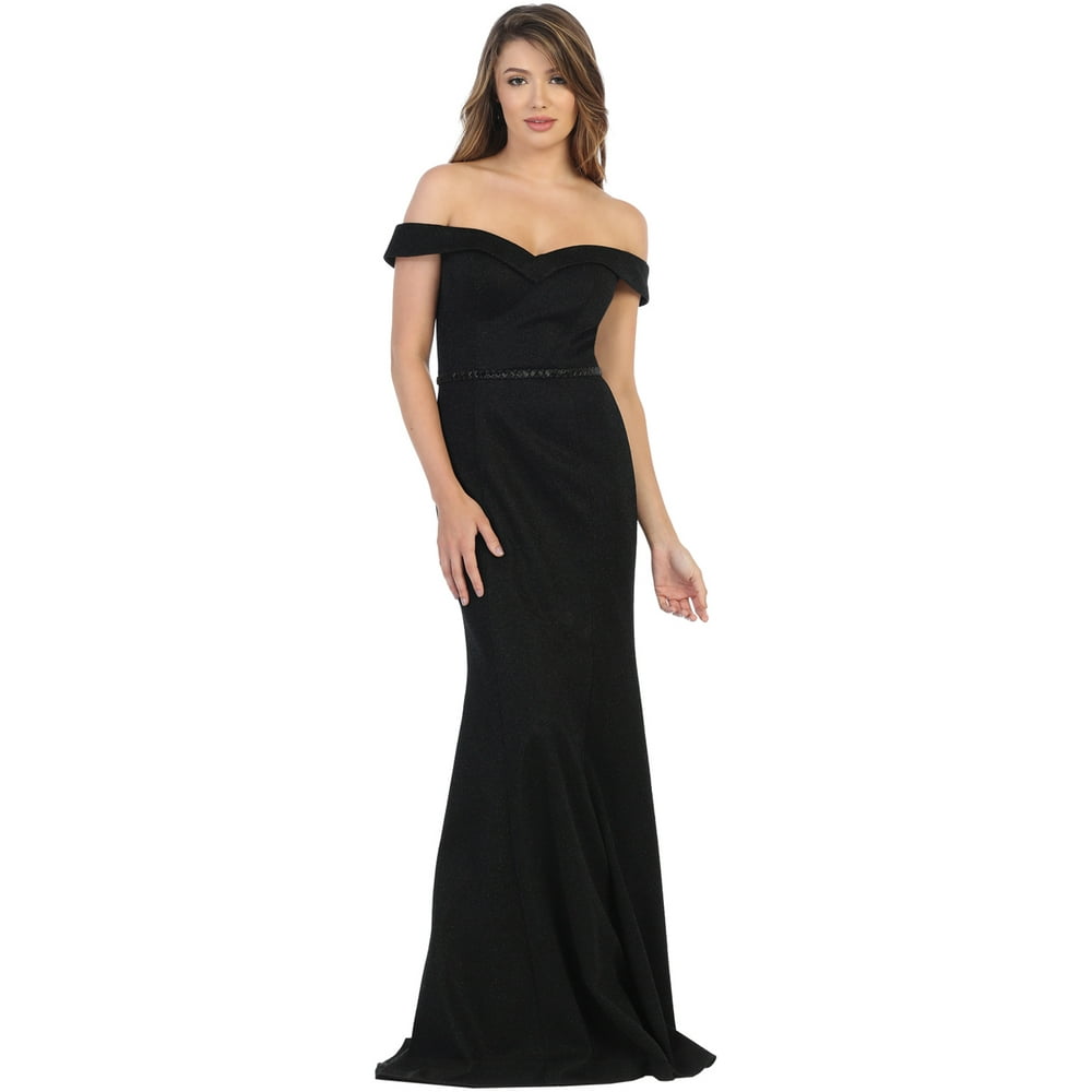 Formal Dress Shops - PROM METALLIC EVENING GOWN - Walmart.com - Walmart.com