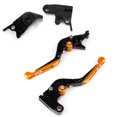 thumbnail image 3 of Adjustable Clutch Brake Lever for Speed Triple R 2016-2018 1200 Scrambler Gold, 3 of 4