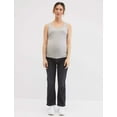thumbnail image 6 of Motherhood Maternity Side Ruched Scoop Neck Maternity Tank Top, 6 of 11