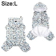 thumbnail image 2 of Waterproof Puppy Dog Raincoats with Hood for Small Medium Dogs,Four-Leg Design , Lightweight Jacket, 2 of 6