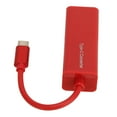 thumbnail image 2 of Adaptador De CC A USB C, 65W PD Adaptador De CC A USB C Para Teléfonos Móviles ANGGREK Rojo, 2 of 8