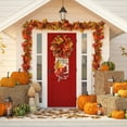 thumbnail image 7 of RECUTMS 2 pack Fall Maple Garland- 5.8 ft/Pcs Autumn Hanging Leave Vines for Home Garden Wedding Party Fireplace Door Frame Decor, 7 of 7